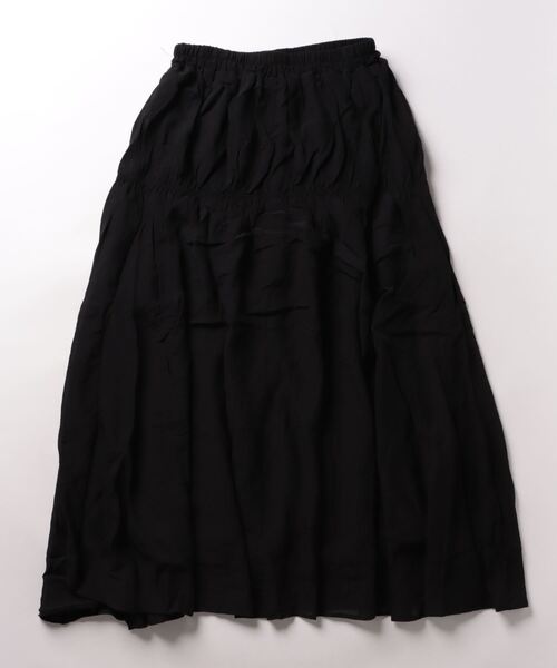 Arnold Palmer（アーノルドパーマー）の「シャーリング シアースカート（スカート・レディース・アイボリー/ブラック・S/M/L）」の3枚目の写真