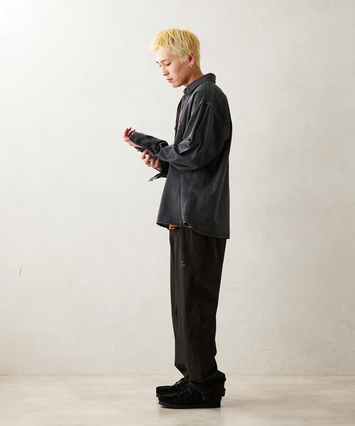 JOURNAL STANDARD relume（ジャーナルスタンダード　レリューム）の「AMERICAN デニムシャツ by COTTON USA（シャツ/ブラウス・メンズ・ブラック/ネイビー・MEDIUM/LARGE）」の7枚目の写真