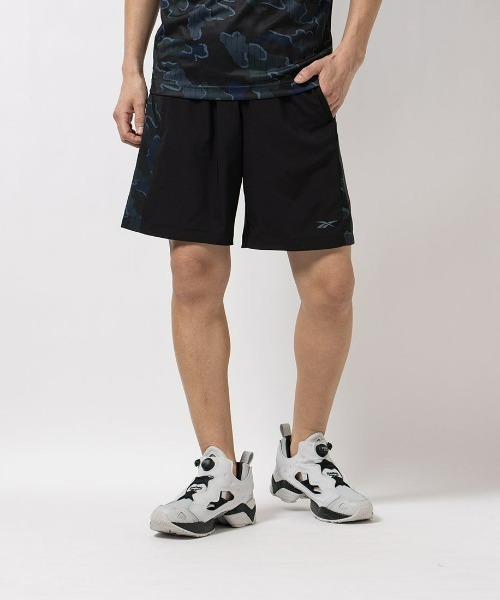 Reebok(リーボック)の「トレイン モーション カモ ショーツ / TRAIN MOTION CAMO SHORT(その他パンツ・メンズ・ブラック/ダークグリーン/ブラウン・LARGE/MEDIUM/SMALL/XX-LARGE/X-LARGE)」の1枚目の写真