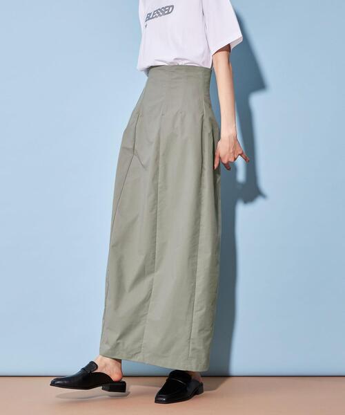 CITEN（シテン）の「＜CITEN＞コクーン シルエット スカート