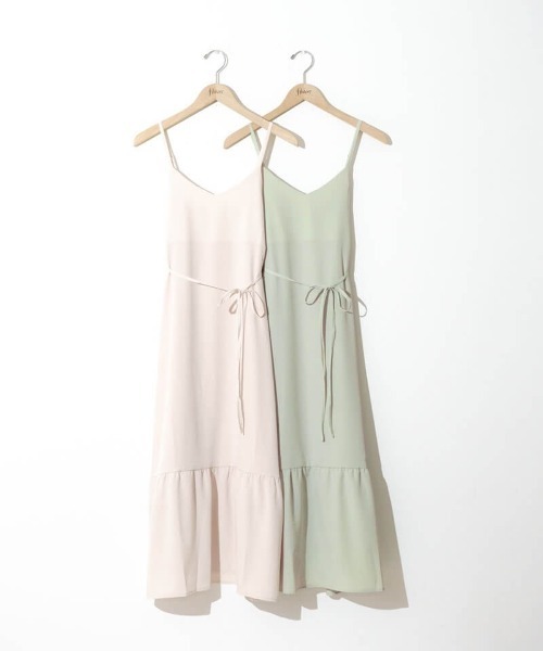flower(フラワー)の「ハーティキャミワンピース3(ワンピース・レディース・ミント/アイボリー・FREE)」の3枚目の写真