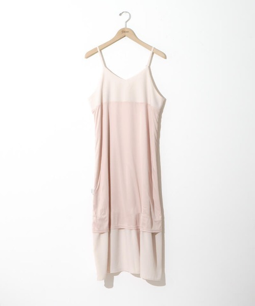 flower(フラワー)の「ハーティキャミワンピース3(ワンピース・レディース・ミント/アイボリー・FREE)」の5枚目の写真