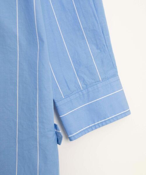 THE STANDARD（ザスタンダード）の「WEGO/ストライプロングシャツ（シャツ/ブラウス・メンズ・ホワイト系その他4/ブルー系その他4・LARGE/MEDIUM）」の21枚目の写真