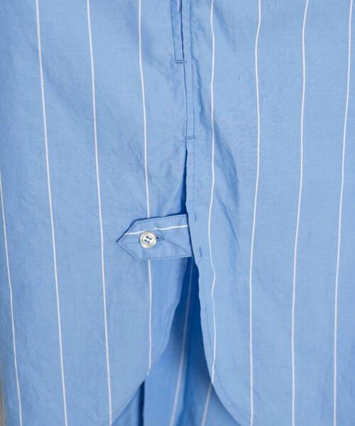 THE STANDARD（ザスタンダード）の「WEGO/ストライプロングシャツ（シャツ/ブラウス・メンズ・ホワイト系その他4/ブルー系その他4・LARGE/MEDIUM）」の19枚目の写真