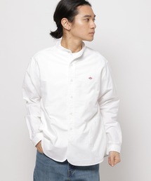 【DANTON(ダントン)】BAND COLLAR SHIRT