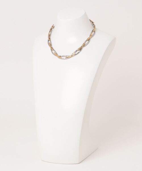ADER（アデル）の「BATEAUX bi-color short necklace（ネックレス・レディース・その他・フリー）」の2枚目の写真