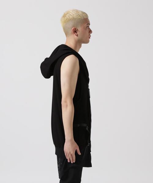 KMRii（ケムリ）の「KMRii/ケムリ/Black Raven Vest 05（ベスト・メンズ・ブラック・2）」の3枚目の写真
