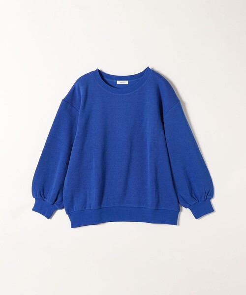 SHIPS any(シップス エニィ)の「SHIPS any:〈手洗い可能〉サカリバ ボリューム スリーブ ビッグ プルオーバー(Tシャツ/カットソー・レディース・チャコールグレー/ブルー/ナチュラル/ブラック/オリーブ/グレー・ONE SIZE)」の6枚目の写真