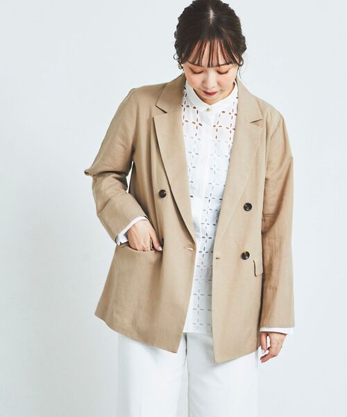 le.coeur blanc(ルクールブラン)の「カットワークレースシャツ(シャツ/ブラウス・レディース・ブラック/オフホワイト・38)」の11枚目の写真