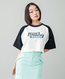 X-girl | GIRL GENERATION LOGO B/B WIDE TEE(Tシャツ/カットソー)
