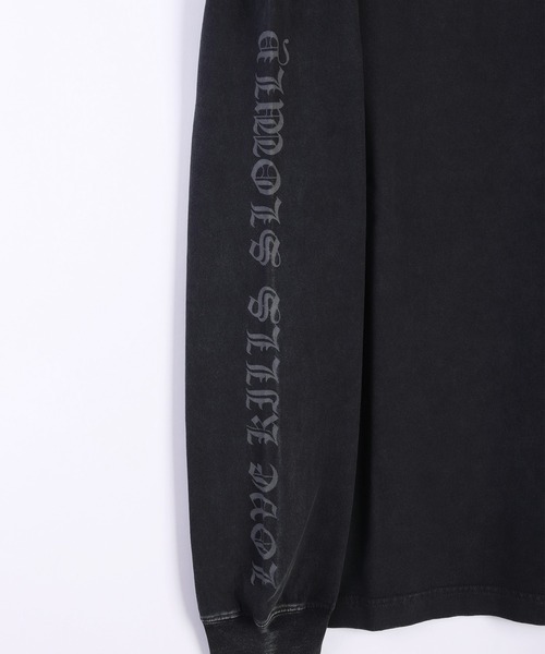 Ed Hardy（エドハーディー）の「EdHardy ピグメント加工ロンTEE（Tシャツ/カットソー・メンズ・グレー系その他/チャコール/ブラック/ブラック系その他/ブラック系その他2/グレー系その他2・M/L）」の13枚目の写真