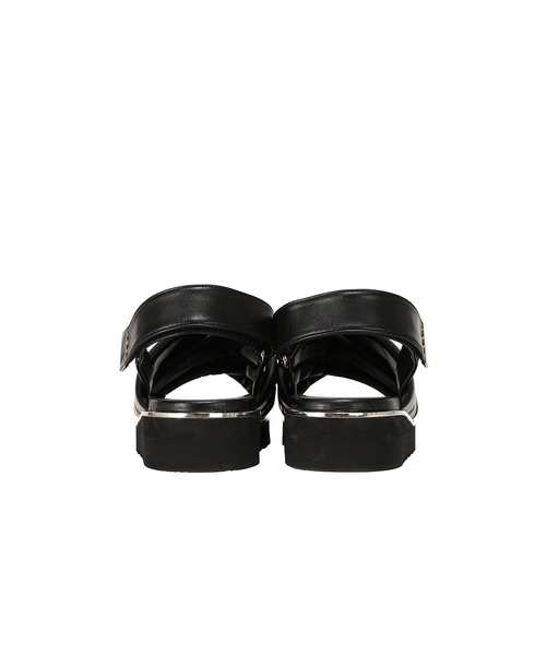 ZUCCa（ズッカ）の「フラットフォームサンダル / シューズ / (O)（サンダル・レディース・ホワイト/ブラック・L size/M size/S size）」の10枚目の写真