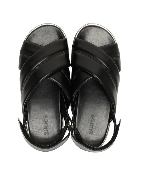 ZUCCa（ズッカ）の「フラットフォームサンダル / シューズ / (O)（サンダル・レディース・ホワイト/ブラック・L size/M size/S size）」の5枚目の写真