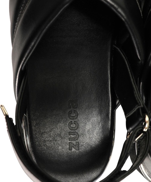 ZUCCa（ズッカ）の「フラットフォームサンダル / シューズ / (O)（サンダル・レディース・ホワイト/ブラック・L size/M size/S size）」の7枚目の写真
