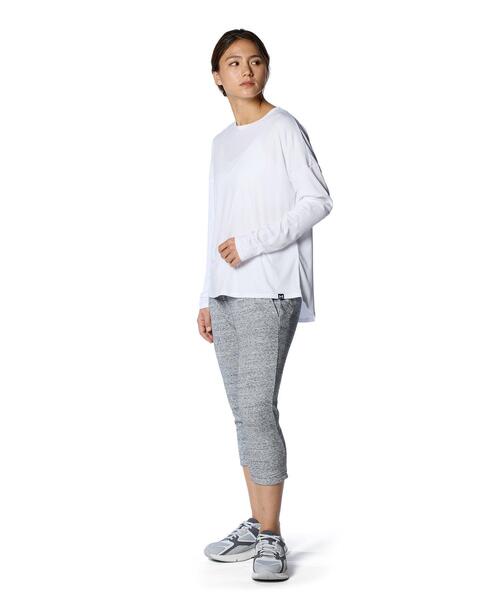 UNDER ARMOUR(アンダーアーマー)の「UAテック ロングスリーブTシャツ(トレーニング/レディース)(Tシャツ/カットソー・レディース・ホワイト・M/L/S/XL)」の4枚目の写真