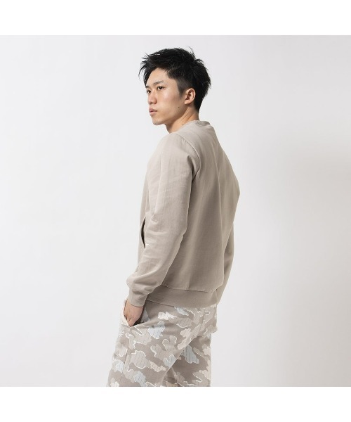 Reebok（リーボック）の「アクティブ ドリームブレンド クルーネック スウェット / ACTIV COLL DREAMBLEND CREW（スウェット・メンズ・アッシュ・LARGE/MEDIUM/SMALL/XX-LARGE/X-LARGE）」の2枚目の写真