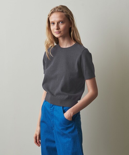 スティーブンアラン ニット プルオーバー ハーフボタン セーター スティーブンアラン ニット プルオーバー ハーフボタン セーター