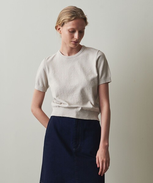 ＜Steven Alan＞ハーフスリーブ ニット Steven Alan（スティーブンアラン）の「＜Steven Alan＞ハーフ