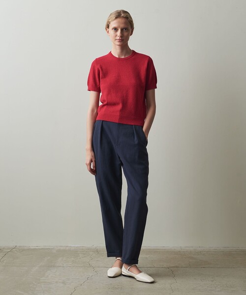 steave alan リブ半袖ニット　スティーブアラン Steven Alan（スティーブンアラン）の「＜Steven Alan＞ハーフ