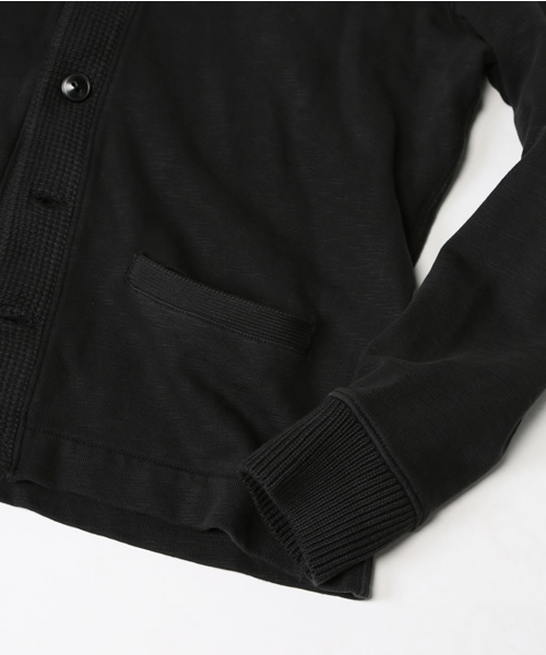 POLO RALPH LAUREN(ポロ ラルフ ローレン)の「コットンブレンドフリース カーディガン(カーディガン/ボレロ・メンズ・ブラック・MEDIUM/X-LARGE/X-SMALL/LARGE/SMALL)」の7枚目の写真