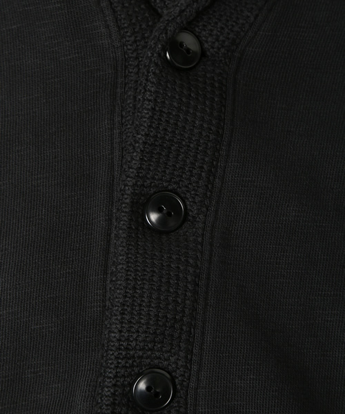 POLO RALPH LAUREN(ポロ ラルフ ローレン)の「コットンブレンドフリース カーディガン(カーディガン/ボレロ・メンズ・ブラック・MEDIUM/X-LARGE/X-SMALL/LARGE/SMALL)」の8枚目の写真