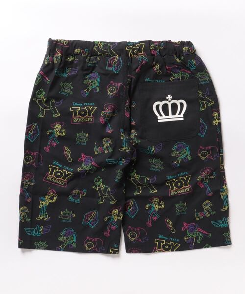 Disney(ディズニー)の「親子お揃い ディズニー トイストーリー ネオン ハーフパンツ 9273A(トップス別売)(その他パンツ・レディース・ブラック・XL/S/M/L)」の2枚目の写真