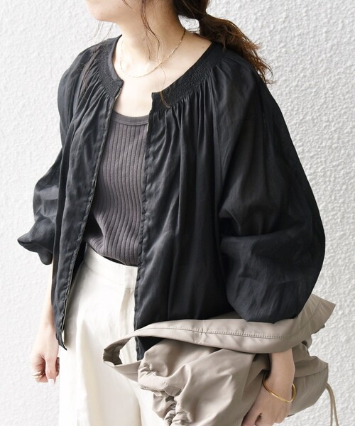 SHIPS any（シップス エニィ）の「SHIPS any:〈洗濯機可能〉シアー