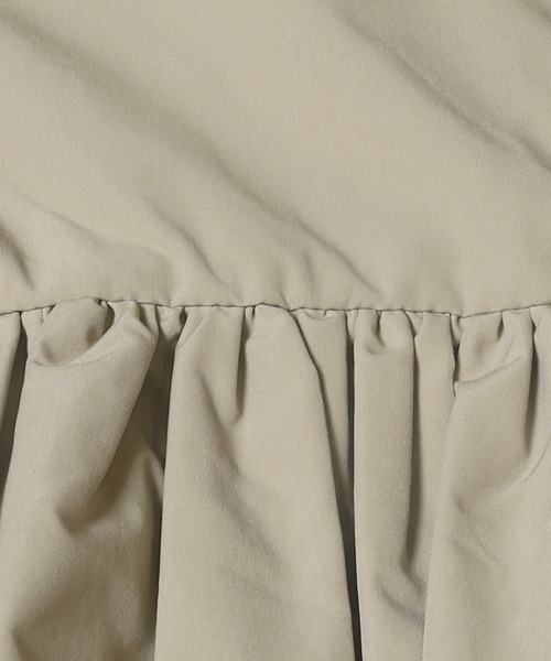 coca（coca）（コカ）の「【WEB限定セール】パリフワバルーン袖ギャザージャケット（ノーカラージャケット・レディース・ブラック/ネイビー/ベージュ・L/M）」の20枚目の写真