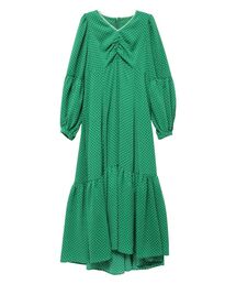 ドットフィッシュテールワンピース