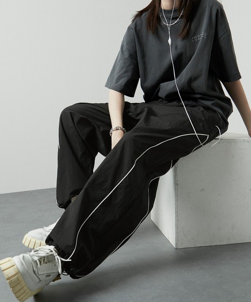 【AlexanderWang】クロップド ハイライズ パンツ 関税送料込み 送料・関税込み ＊ Alexander Wang >> ハイライズカーゴパンツ