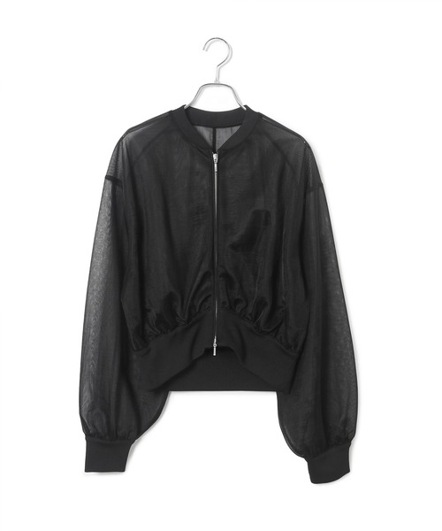 今季 アダムエロペ シアースウェットカーディガン シアーブルゾン ミラオーウェン 今季 アダムエロペ シアースウェットカーディガン シアー