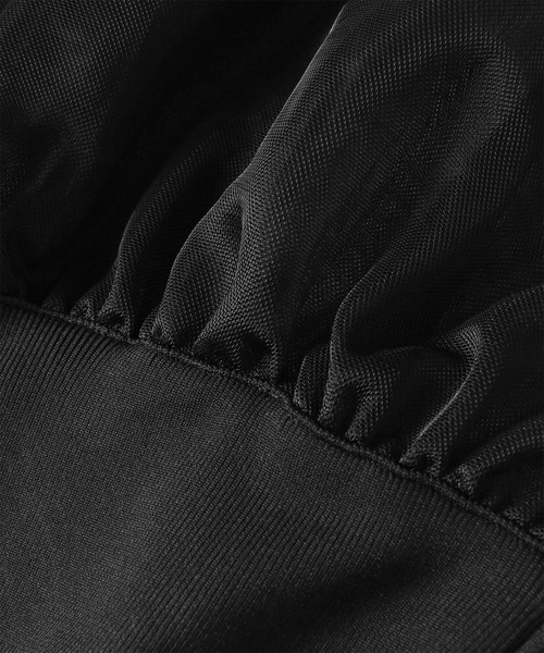 ADAM ET ROPE'（アダムエロペ）の「シアースウェットカーディガン（カーディガン/ボレロ・レディース・ブラック/ホワイト/サックスブルー・FREE）」の9枚目の写真