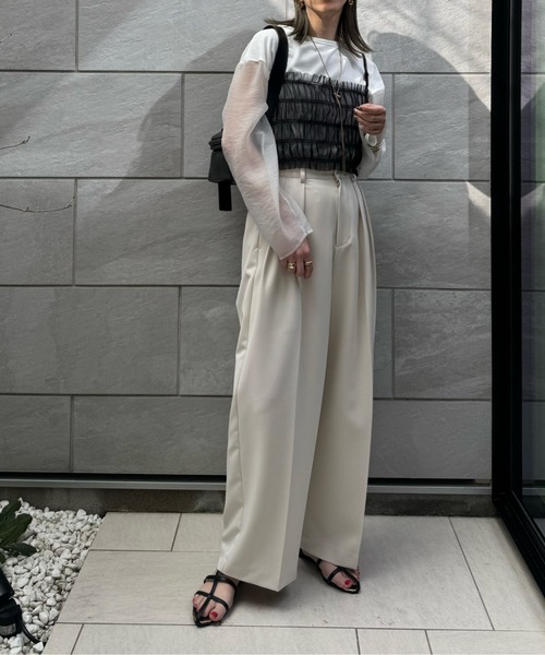 y/m by misato（イムバイミサト）の「メタルポイントサンダル（サンダル・レディース・シルバー/ブラック・SMALL/MEDIUM/LARGE）」の3枚目の写真