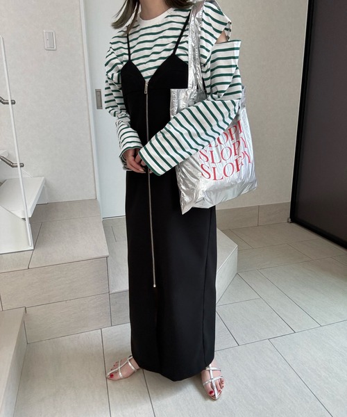 y/m by misato（イムバイミサト）の「メタルポイントサンダル（サンダル・レディース・シルバー/ブラック・SMALL/MEDIUM/LARGE）」の4枚目の写真