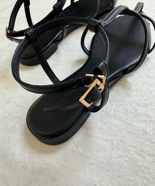 y/m by misato（イムバイミサト）の「メタルポイントサンダル（サンダル・レディース・シルバー/ブラック・SMALL/MEDIUM/LARGE）」の7枚目の写真