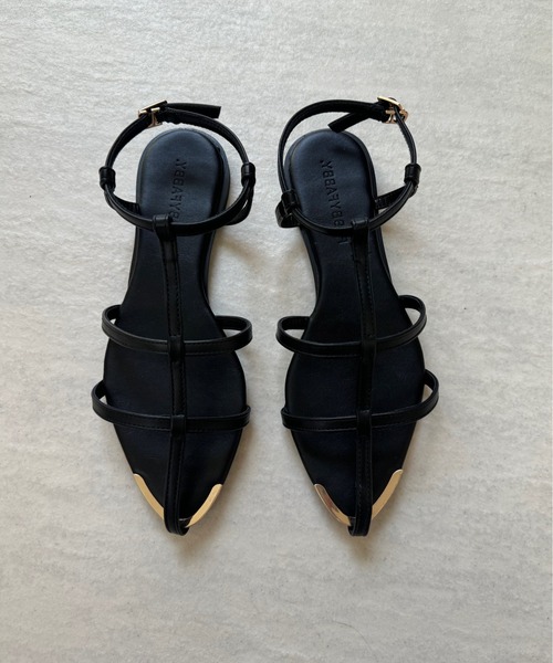 y/m by misato（イムバイミサト）の「メタルポイントサンダル（サンダル・レディース・シルバー/ブラック・SMALL/MEDIUM/LARGE）」の12枚目の写真