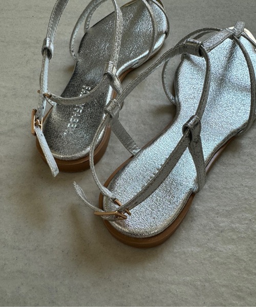 y/m by misato（イムバイミサト）の「メタルポイントサンダル（サンダル・レディース・シルバー/ブラック・SMALL/MEDIUM/LARGE）」の14枚目の写真