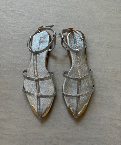 y/m by misato（イムバイミサト）の「メタルポイントサンダル（サンダル・レディース・シルバー/ブラック・SMALL/MEDIUM/LARGE）」の19枚目の写真
