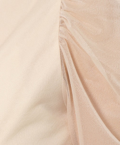 mysty woman（ミスティウーマン）の「ラメシアーギャザースリーブプルオーバー　119180（Tシャツ/カットソー・レディース・グレイッシュブルー/チャコールグレー/オフホワイト/オレンジ・FREE）」の13枚目の写真