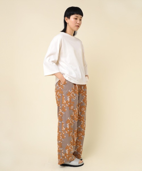RNA-N(アールエヌエーエヌ)の「M2226 OE天竺五分袖カットソー(Tシャツ/カットソー・レディース・オレンジ/オフホワイト/ブラック/ライトブルー・MEDIUM)」の16枚目の写真