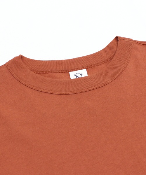 RNA-N(アールエヌエーエヌ)の「M2226 OE天竺五分袖カットソー(Tシャツ/カットソー・レディース・オレンジ/オフホワイト/ブラック/ライトブルー・MEDIUM)」の9枚目の写真