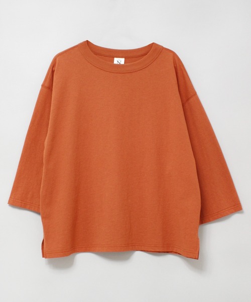 RNA-N(アールエヌエーエヌ)の「M2226 OE天竺五分袖カットソー(Tシャツ/カットソー・レディース・オレンジ/オフホワイト/ブラック/ライトブルー・MEDIUM)」の19枚目の写真