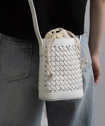 メッシュ編み ミニショルダー BAG