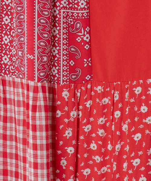 anoco no oheya ワンピース anoco no oheya（アノコノオへヤ）の「patchwork onepiece