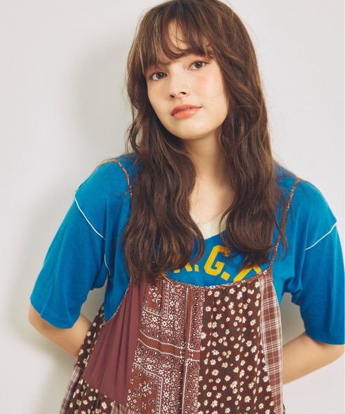 anoco no oheya（アノコノオへヤ）の「patchwork onepiece