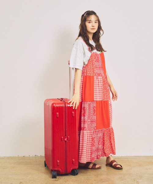 anoco no oheya ワンピース anoco no oheya（アノコノオへヤ）の「patchwork onepiece