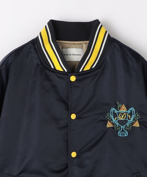 Drole De Monsieur（ドロール ド ムッシュ）の「＜DROLE DE MONSIEUR＞ BORDE ブルゾン（ブルゾン・メンズ・ネイビー・L）」の3枚目の写真