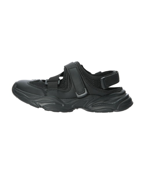 Green　Parks（グリーンパークス）の「・rich　blue　ベルクロサンダルスニーカー（スニーカー・レディース・オフホワイト/ブラック・M/LL/S/L）」の7枚目の写真