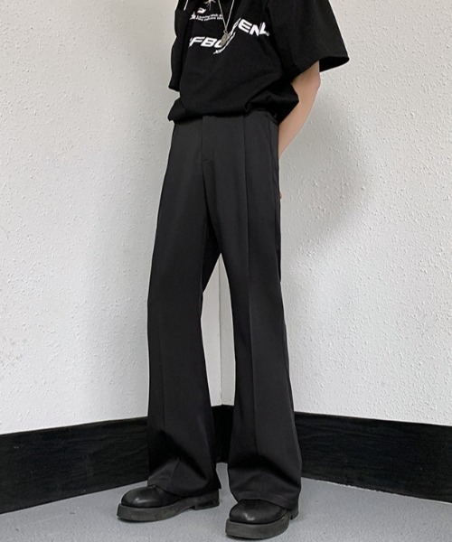 MGV（エムジーヴィー）の「センタープレスセミフレアスラックス（スラックス・メンズ・アイボリー/ブラック/ブラウン・X-LARGE/LARGE/MEDIUM）」の14枚目の写真