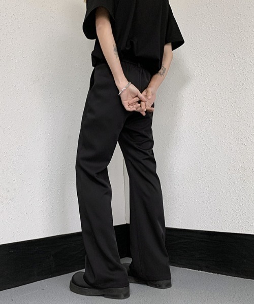 MGV（エムジーヴィー）の「センタープレスセミフレアスラックス（スラックス・メンズ・アイボリー/ブラック/ブラウン・X-LARGE/LARGE/MEDIUM）」の13枚目の写真